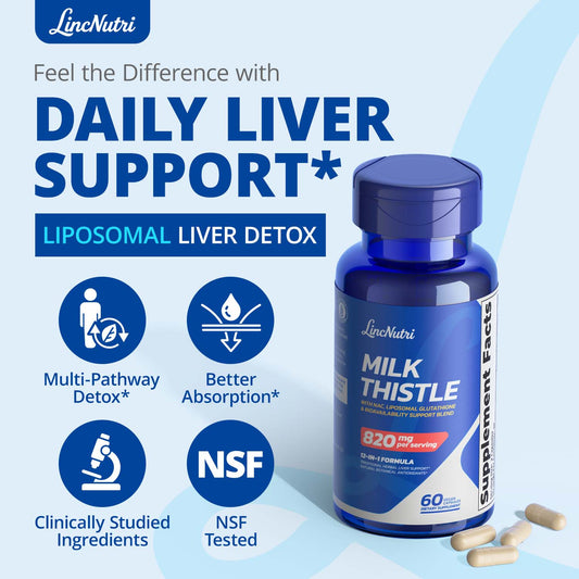 Milk Thistle Liver Detox Supplement