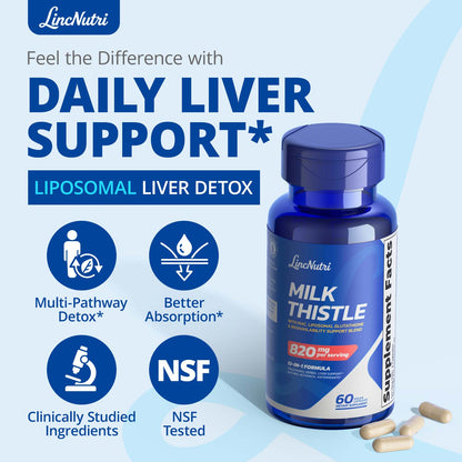 Milk Thistle Liver Detox Supplement