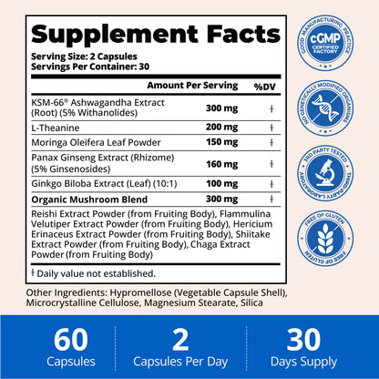 KSM-66 Ashwagandha Supplements