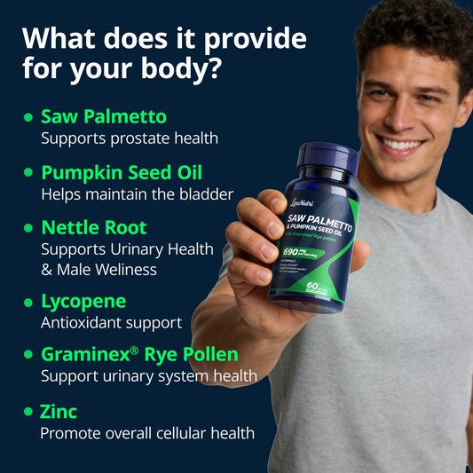 Saw Palmetto & Pumpkin Seed Oil